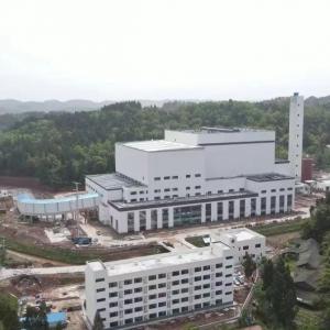Ziyang garbage environmental protection power generation project is expected to be officially put into use in July